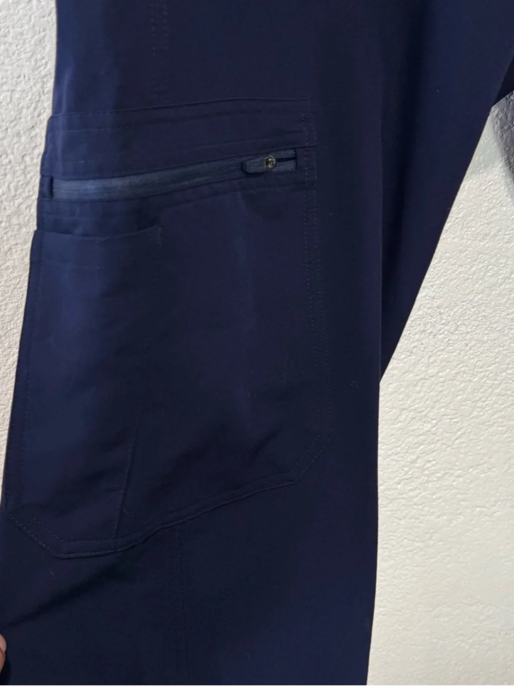 FIGS Cairo Navy Cargo Zip Fly Healthcare Scub Pants